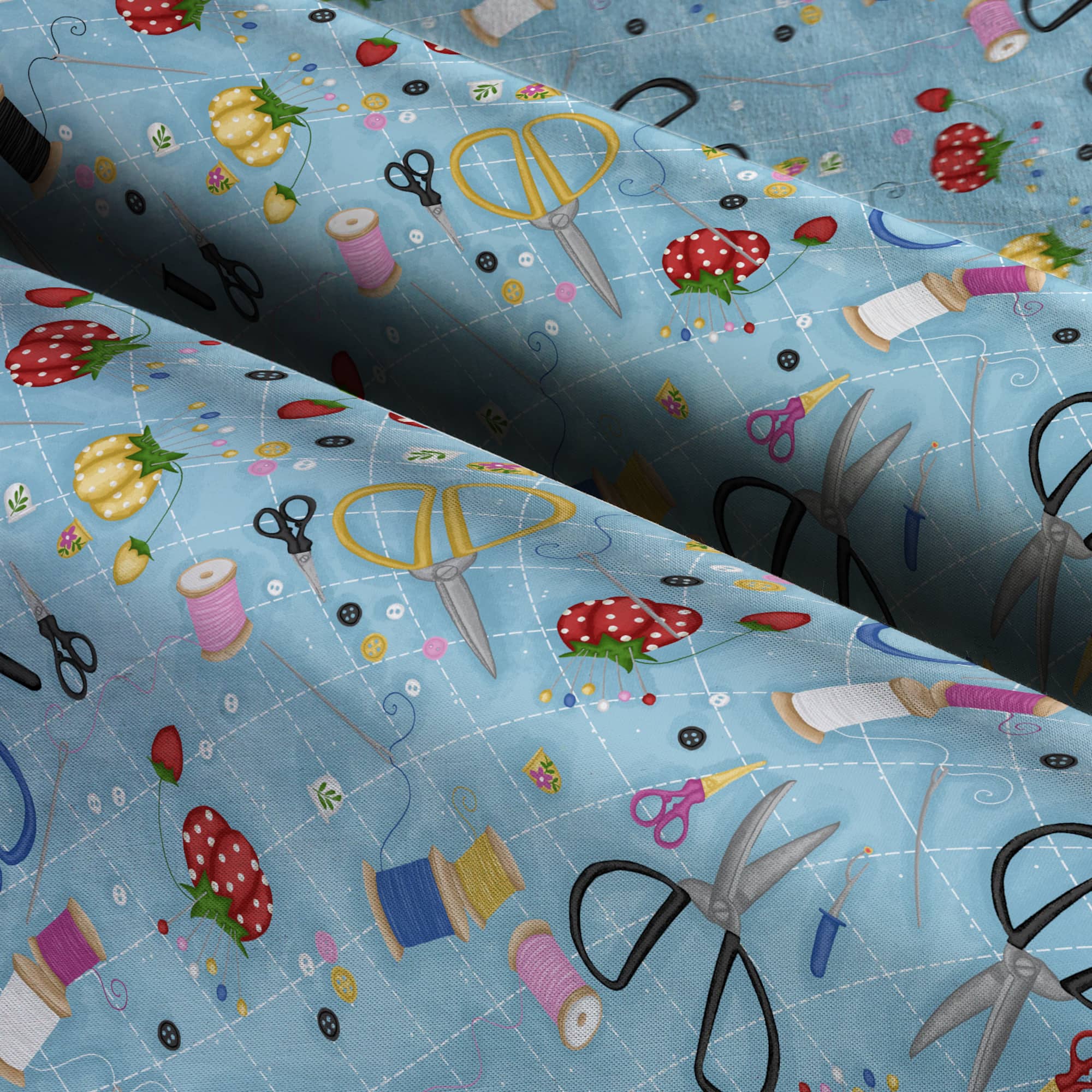 Springs Creative Sewing Tools Toss Cotton Fabric